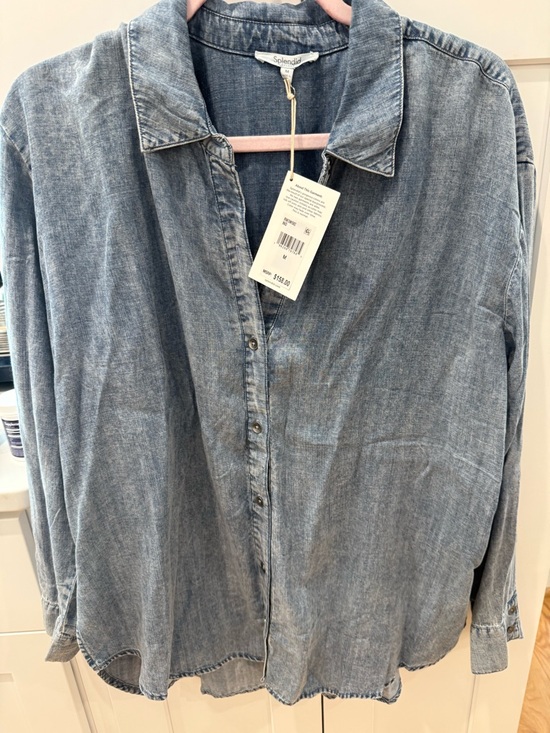 Splendid Tops - Splendid Lightweight super soft denim top, NWT , Sz M